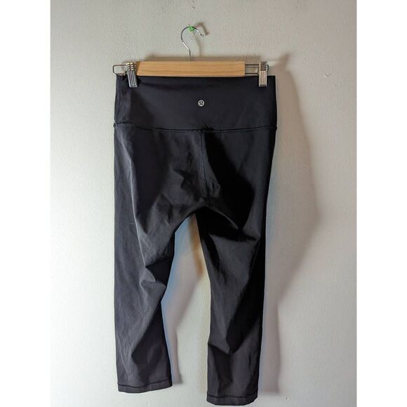 LULULEMON ATHLETICA Wunder Under Crop Hi-Rise Luxtreme 21' Size 8 - Picture 4 of 4